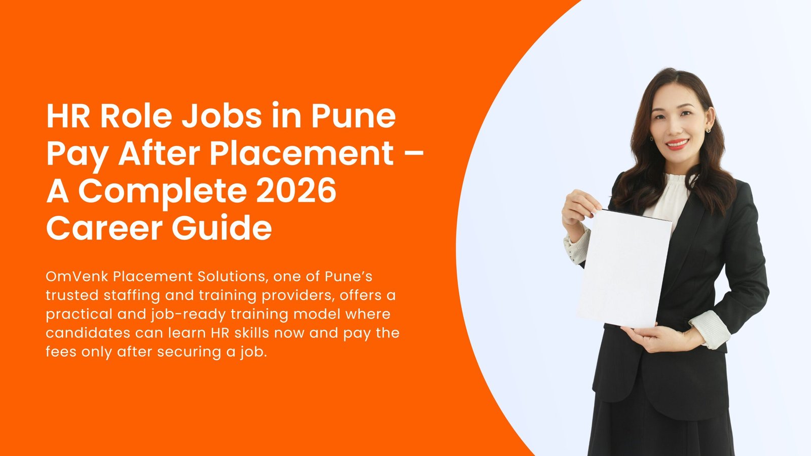 Best Human Resources Job in Pune Pay After Placement, HR Role Jobs in Pune Pay After Placement – A Complete 2025 Career Guide